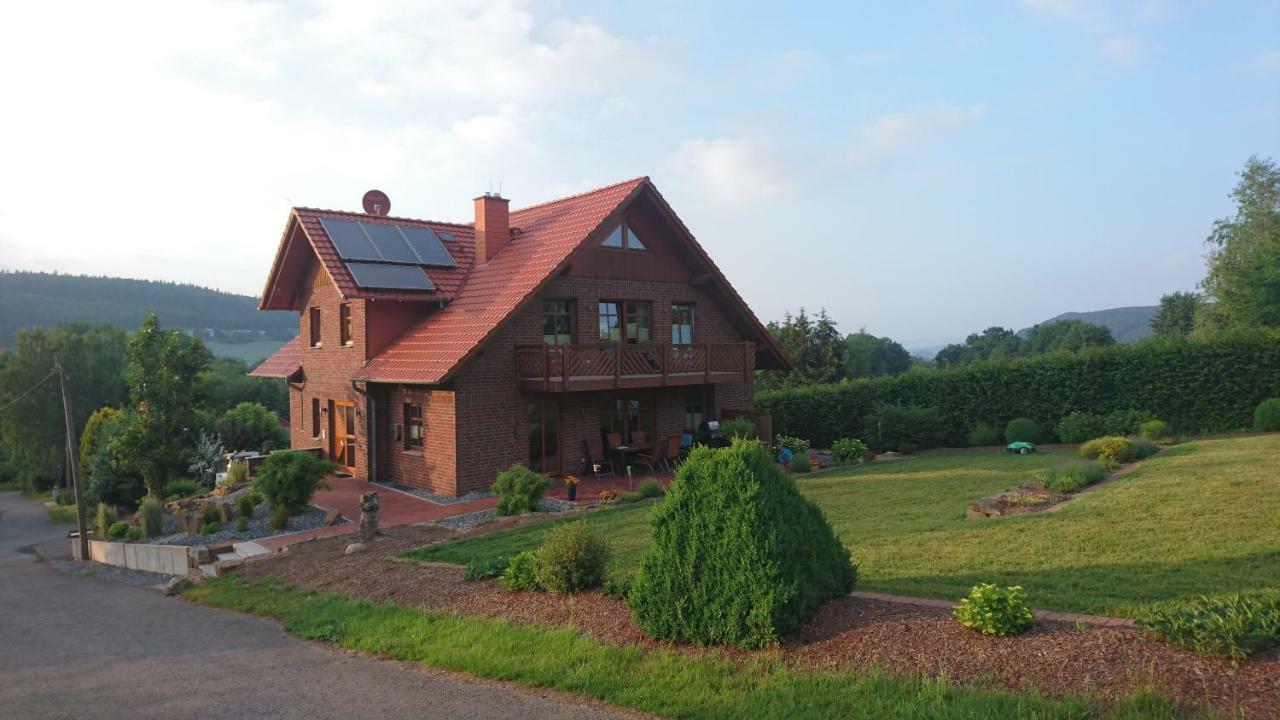 Ferienwohnung Blumenland Extertal ภายนอก รูปภาพ